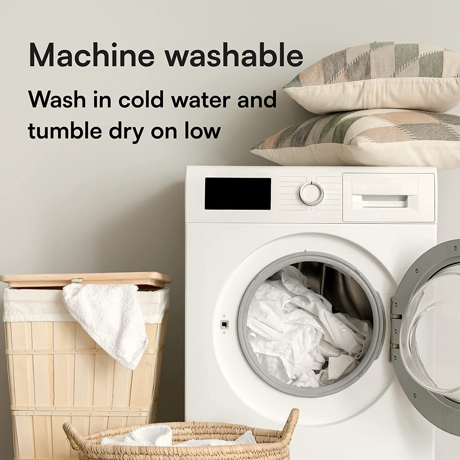 Niagara 4 Pack of Pillow Protectors with Zipper, Standard Size, Effective Dust Protection, Quiet, Stay in Place Pillow Covers, Breathable Case for Pillow Lifespan Extention (20X26 Inches) image number 6