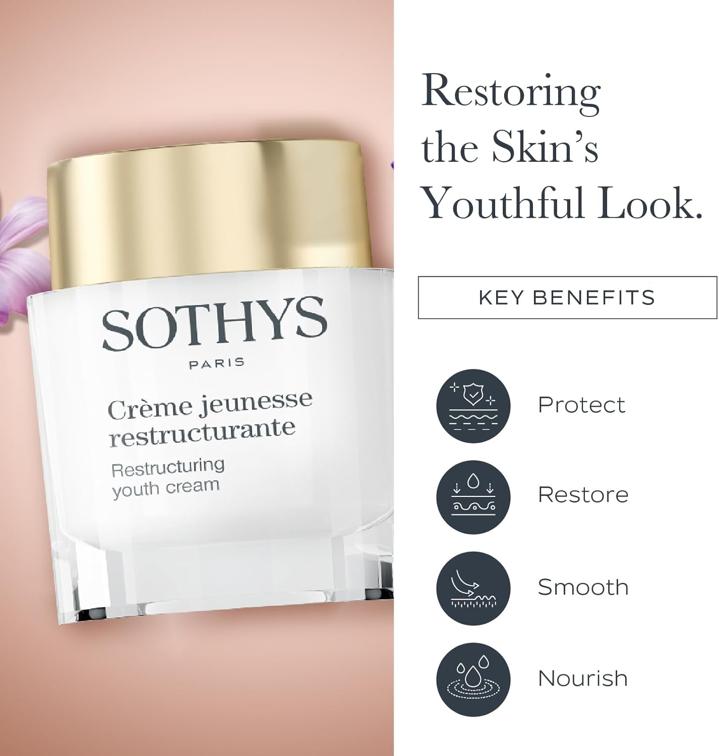 Sothys Restructuring Youth Cream 50Ml/1.69Oz image number 2