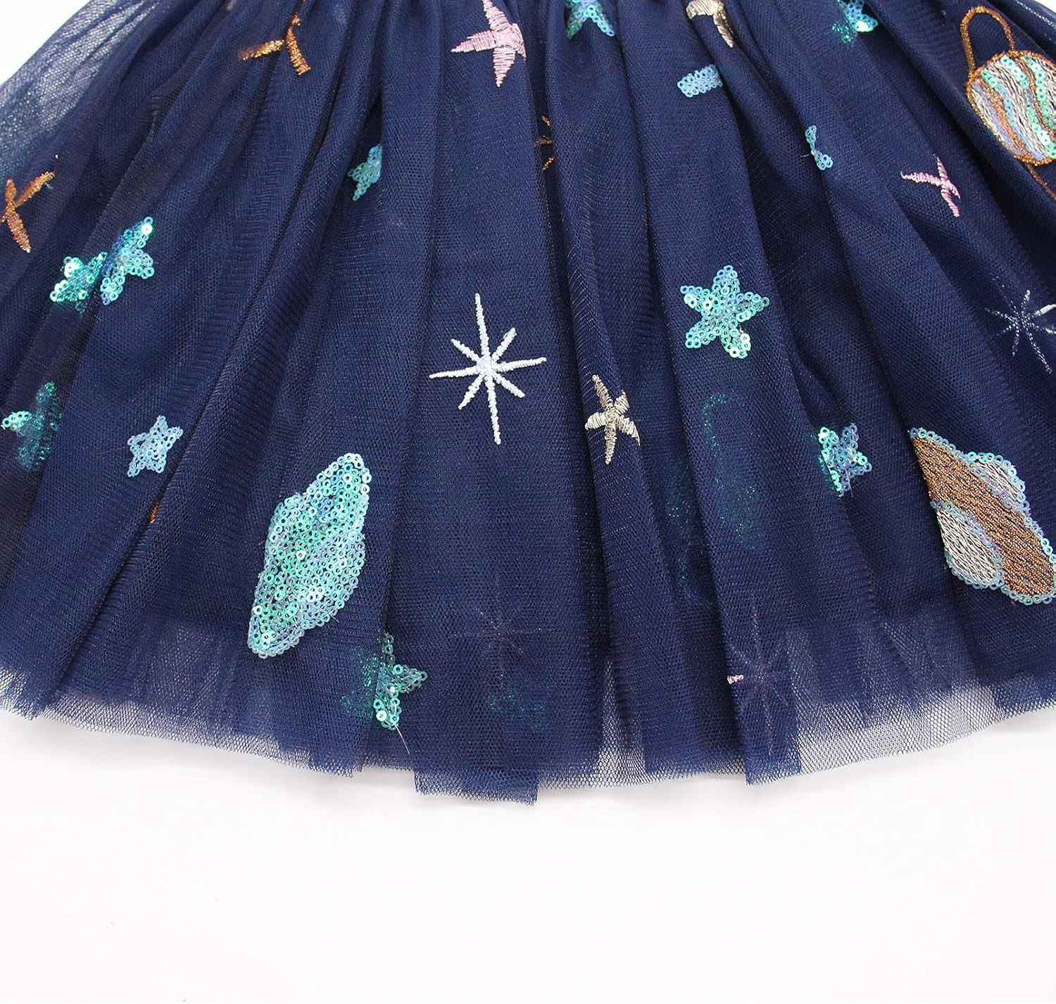 YOHA Infinity Baby Girls Tutu Dress Multi-Layer Tulle Balls Dress for Toddler Girls image number 2