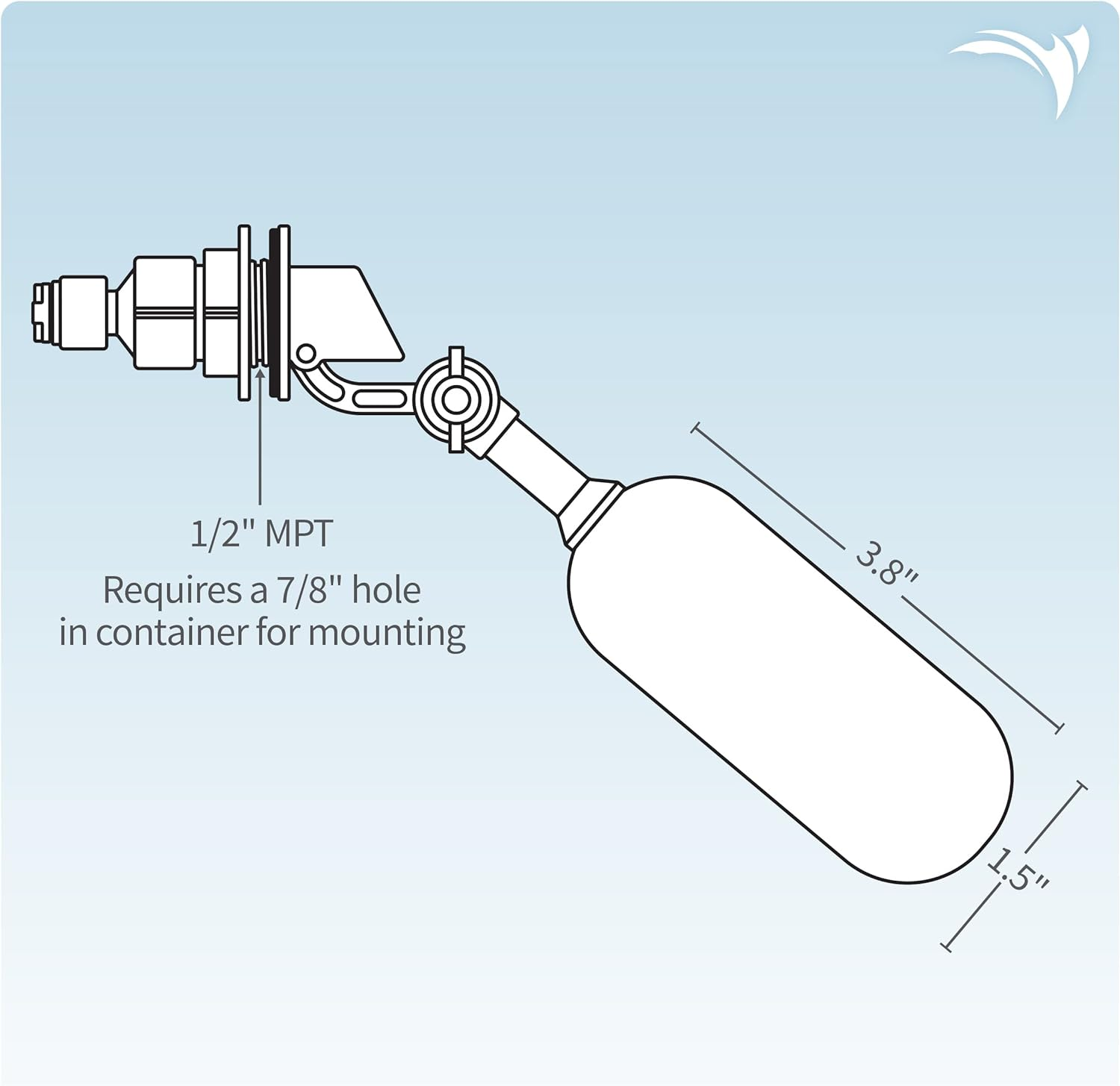 Aquaticlife Float Valve Kit for RO & RO/DI Systems image number 2