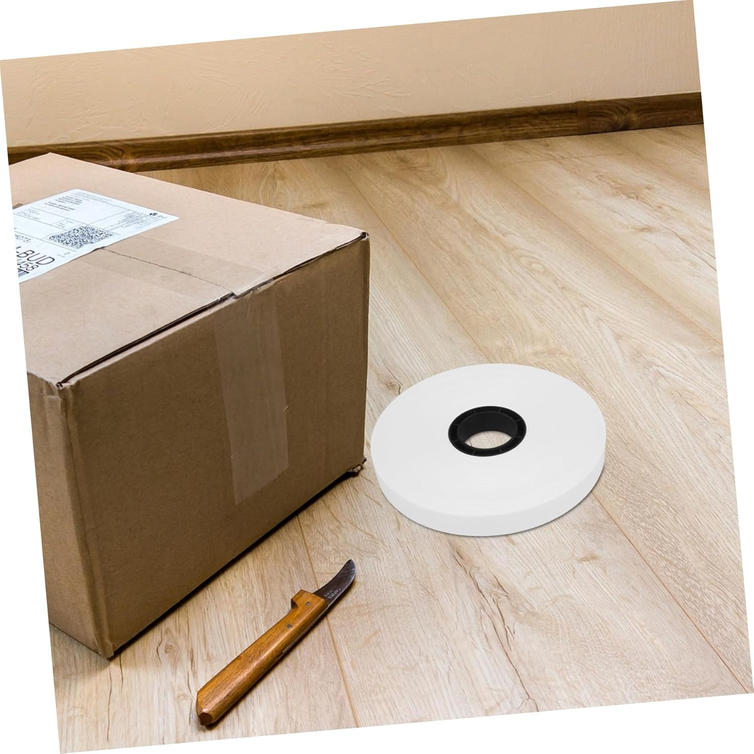 Kraft Paper Tape for Masking Sealing for Packaging Storage Craft Projects Automatic Banding Machine Ready image number 4