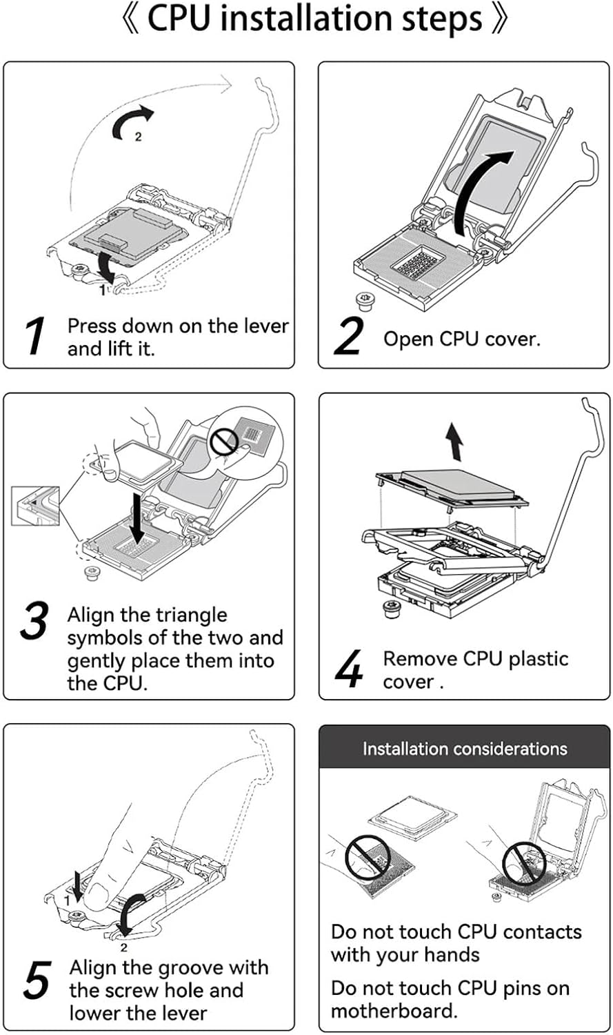 X99 Motherboard, LGA 2011 Motherboard with 4 Channel DDR3 Memory Slots, M.2 Nvme NGFF Serial, ATA3.0 and ATA2.0 Ports, Pcie for I7