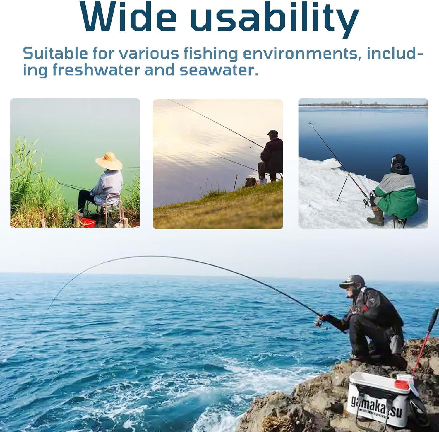 63Mm Black Fishing Spinning Reel Handle Replacement for Shimano Stradic FL/FM Stella Vanford image number 4