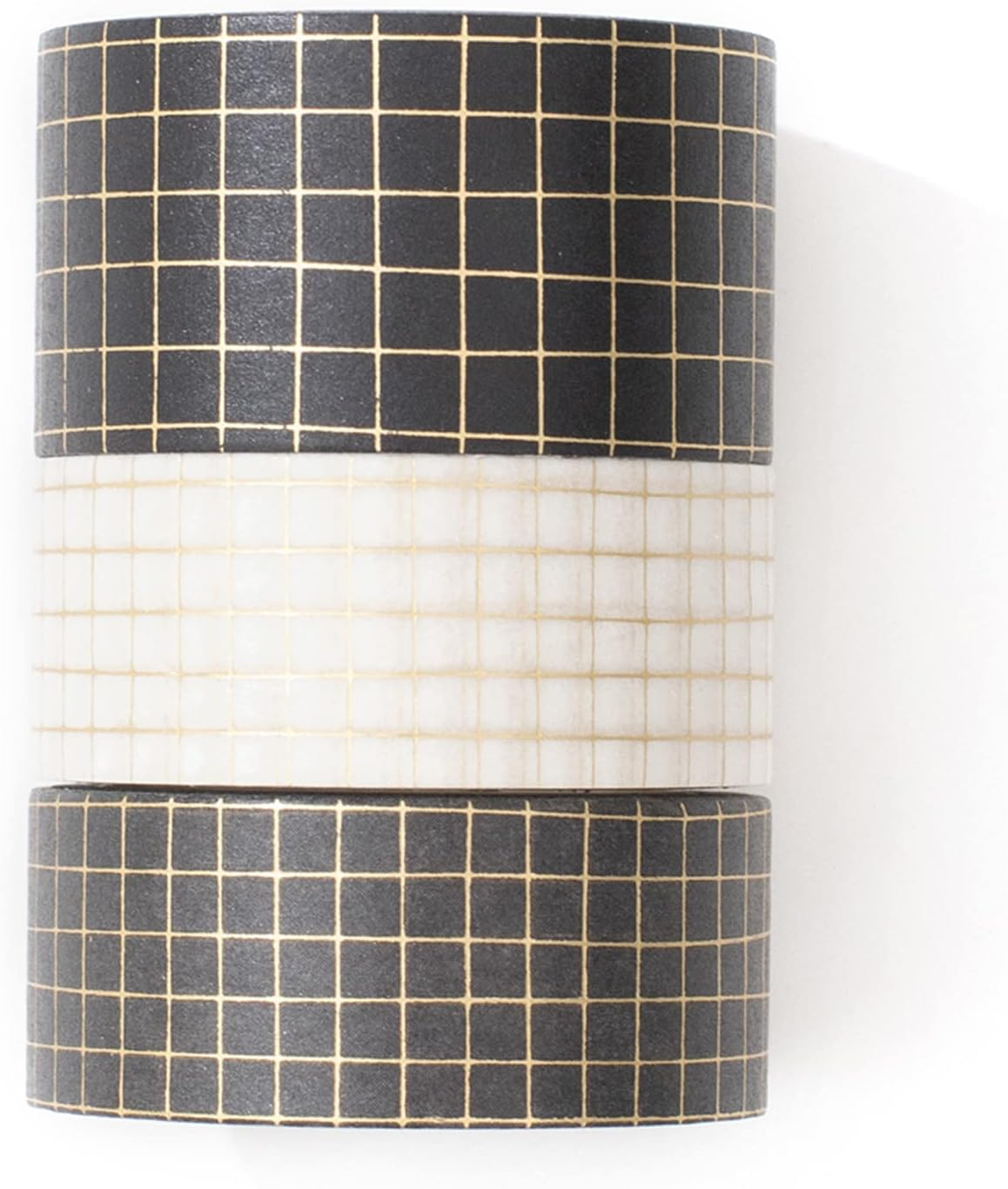 YUBBAEX Gold Veins Washi Tape Gorgeous Foil Masking Tape Set Decorative for Arts, DIY Crafts, Journal Supplies, Planners, Scrapbook, Card/Gift Wrapping (Gilding Flows)