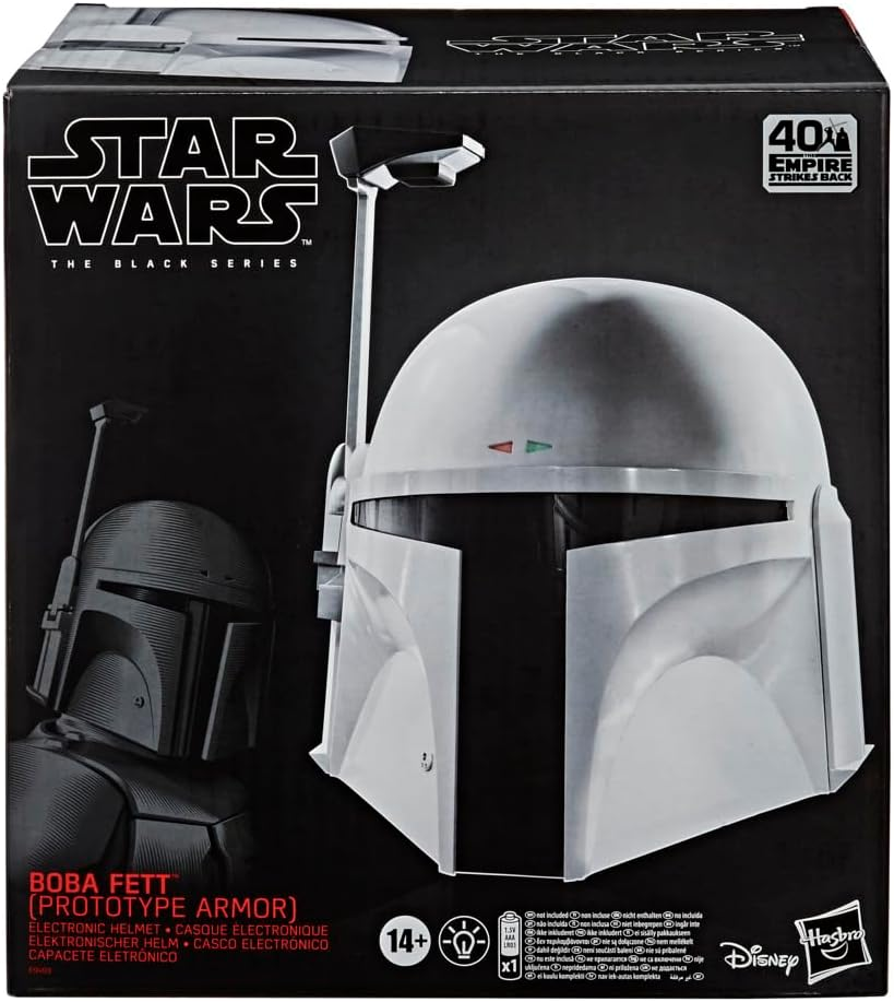 Star Wars the Black Series Life Size Prop Replica - Boba Fett Prototype Armor Electronic Helmet image number 2