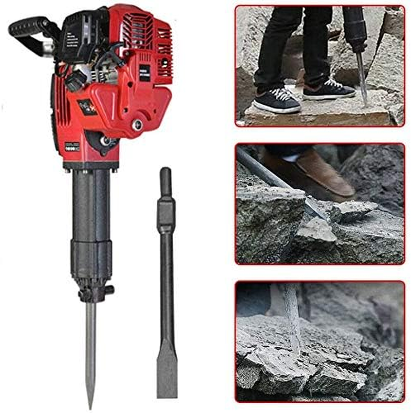 Gasoline Demolition Jack Hammer 2 Stroke Petrol Powered image number 5
