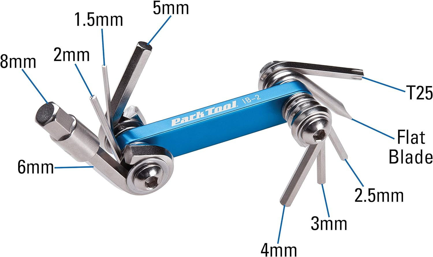 Park Tool I-Beam Mini Hex/Screwdriver/Star Set - IB-2 image number 5