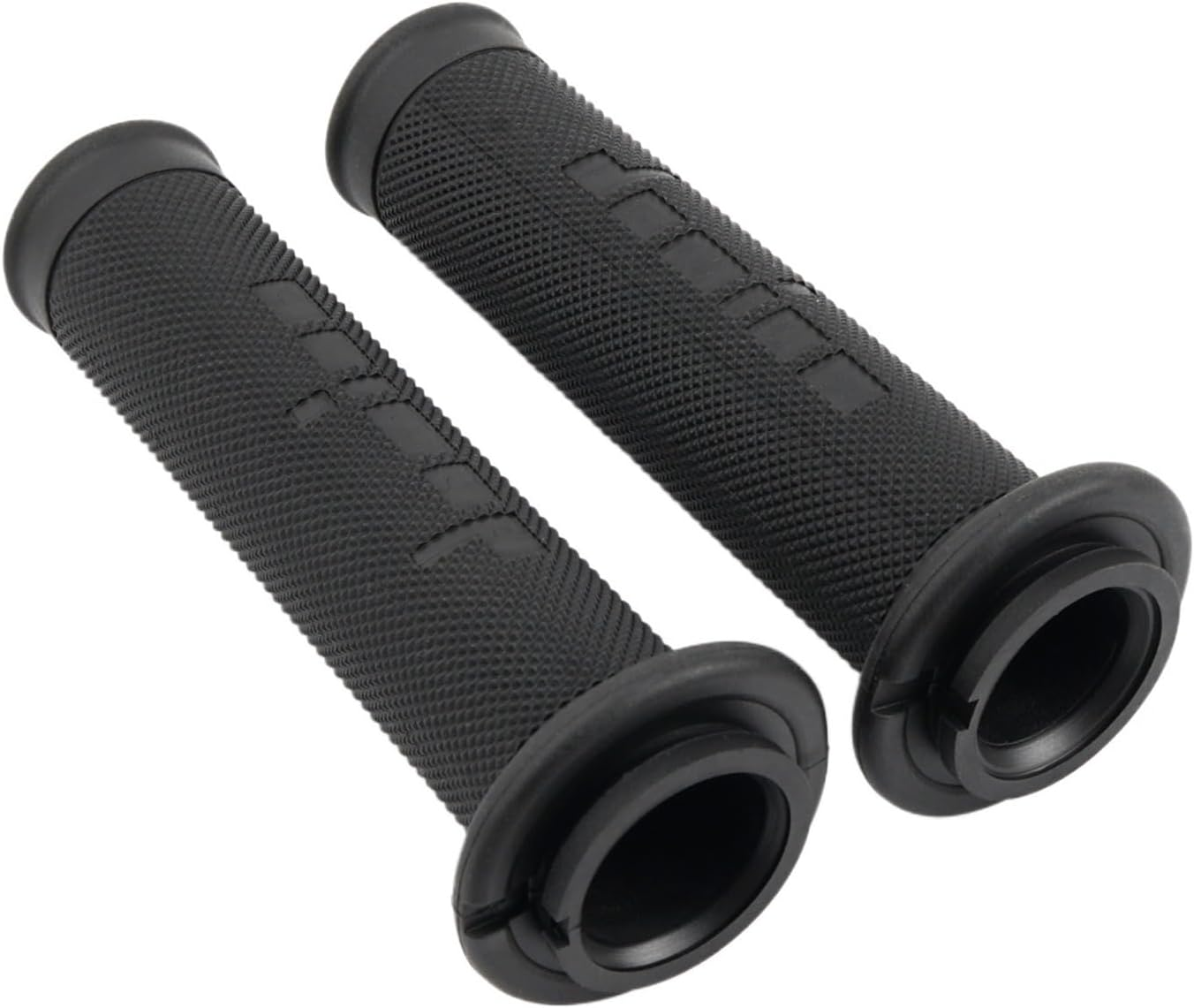 Jiningfushengdianzi Motorcycle Domino Handle Grips Compatible with Kawasaki Ninja 125/250/250R/250SL/300/400/636/650/1000SX ZX6R ZX10R ZX4R ZX25R