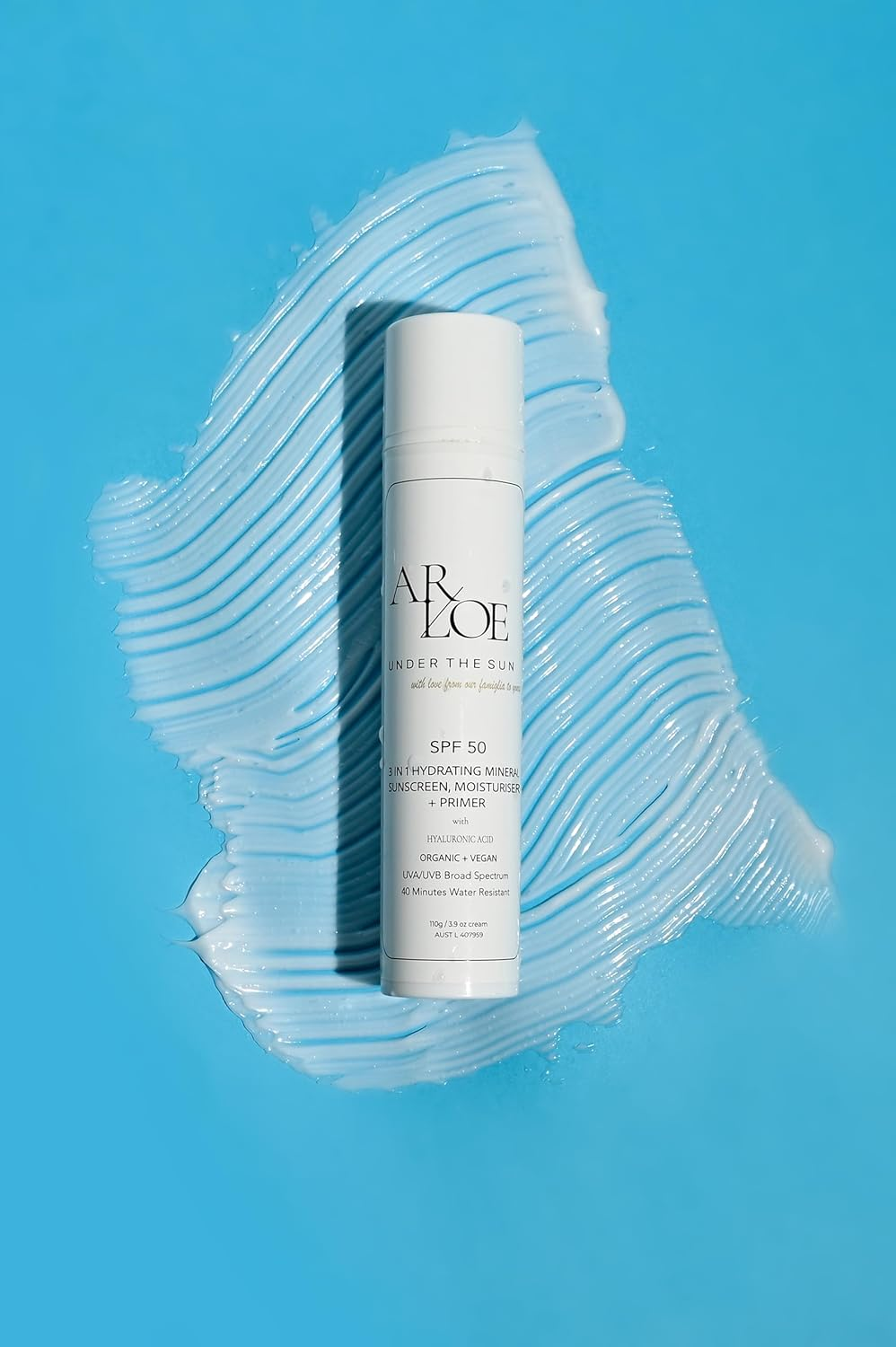 ARLOE Wellness Age Defy Prime & Protect 3-In-1 Daily Moisturiser, SPF 50 Mineral Sunscreen, Makeup Primer, with Kakadu Plum, Hyaluronic Acid, Zinc Oxide, Made in Australia, Vitamin C, Hormone Friendly, Suitable for Acne, image number 3