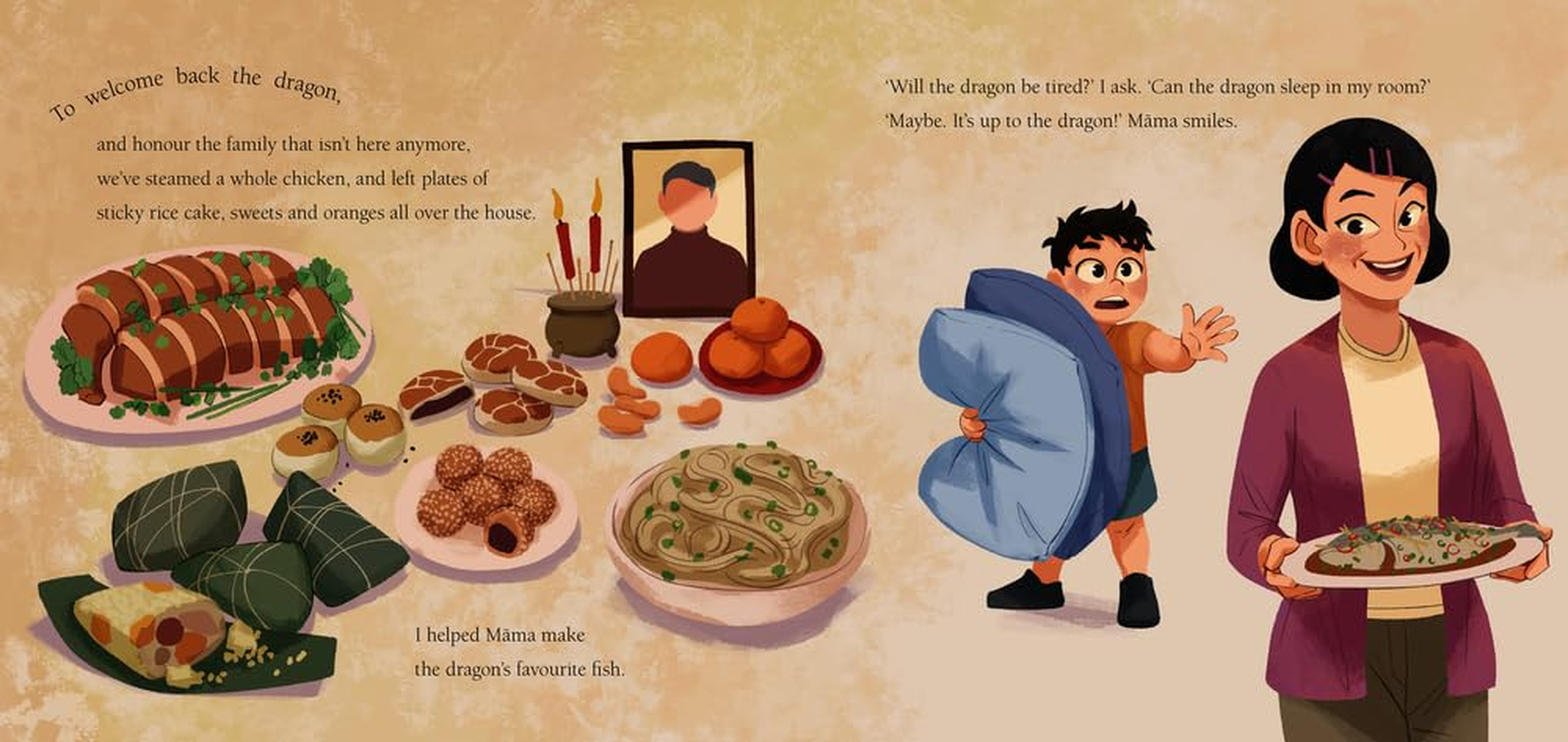 Our Family Dragon: a Lunar New Year Story