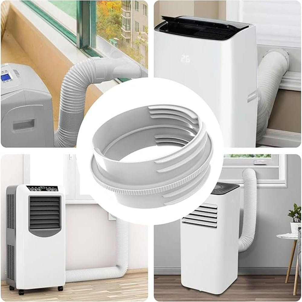 Portable AC Exhaust Hose Connector, 15 Cm Length, Air Conditioner Hose Coupler image number 4