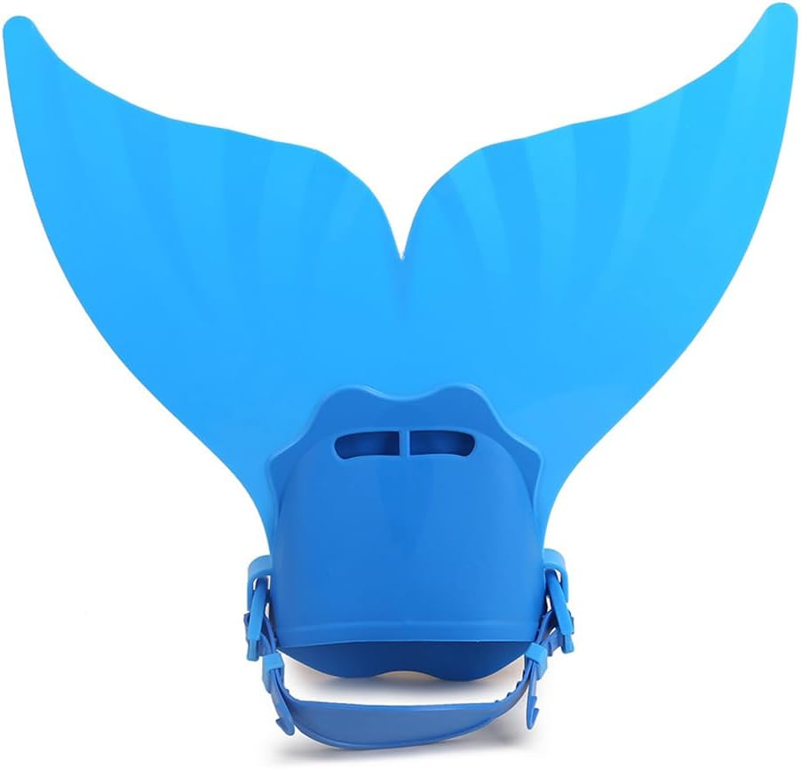 Adjustable Mermaid Tail Mermaid Tails Training Diving Swimming Flippers for Children and Adults Monofin Submersible Mermaid Fin Flippers