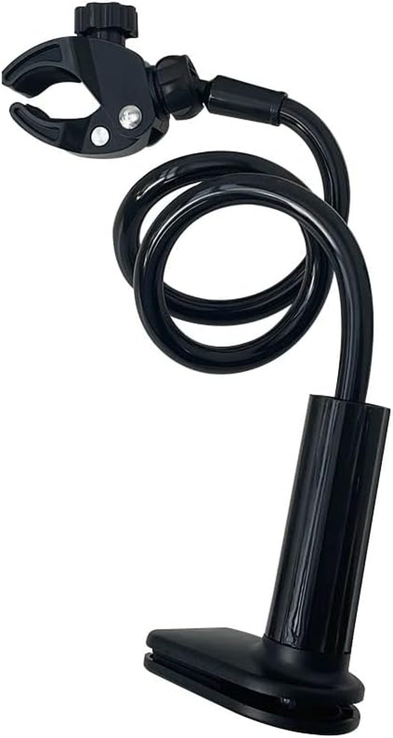 Hair Dryer Stand, Countertop Hands Free Blow Dryer Holder for Pet Dog Cat Grooming, Adjustable Flexible Arm Hose Tube Holder 360 Degree Rotation image number 4