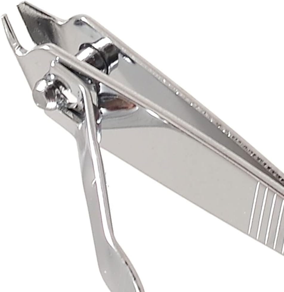 Uxcell Metal Fingernail Slanted Tip Nail Clipper Cutter Pedicure Manicure Tool
