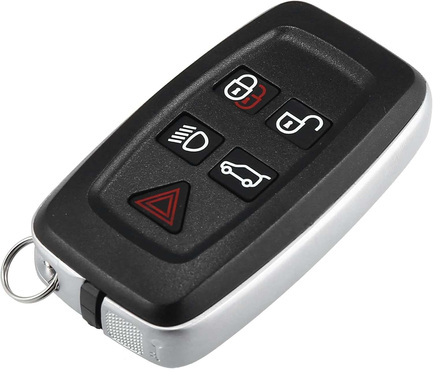 X AUTOHAUX New Car Replacement Key Fob Shell Case Black for Land for Rover 2010 2011 2012 2013 2014 2015 image number 4