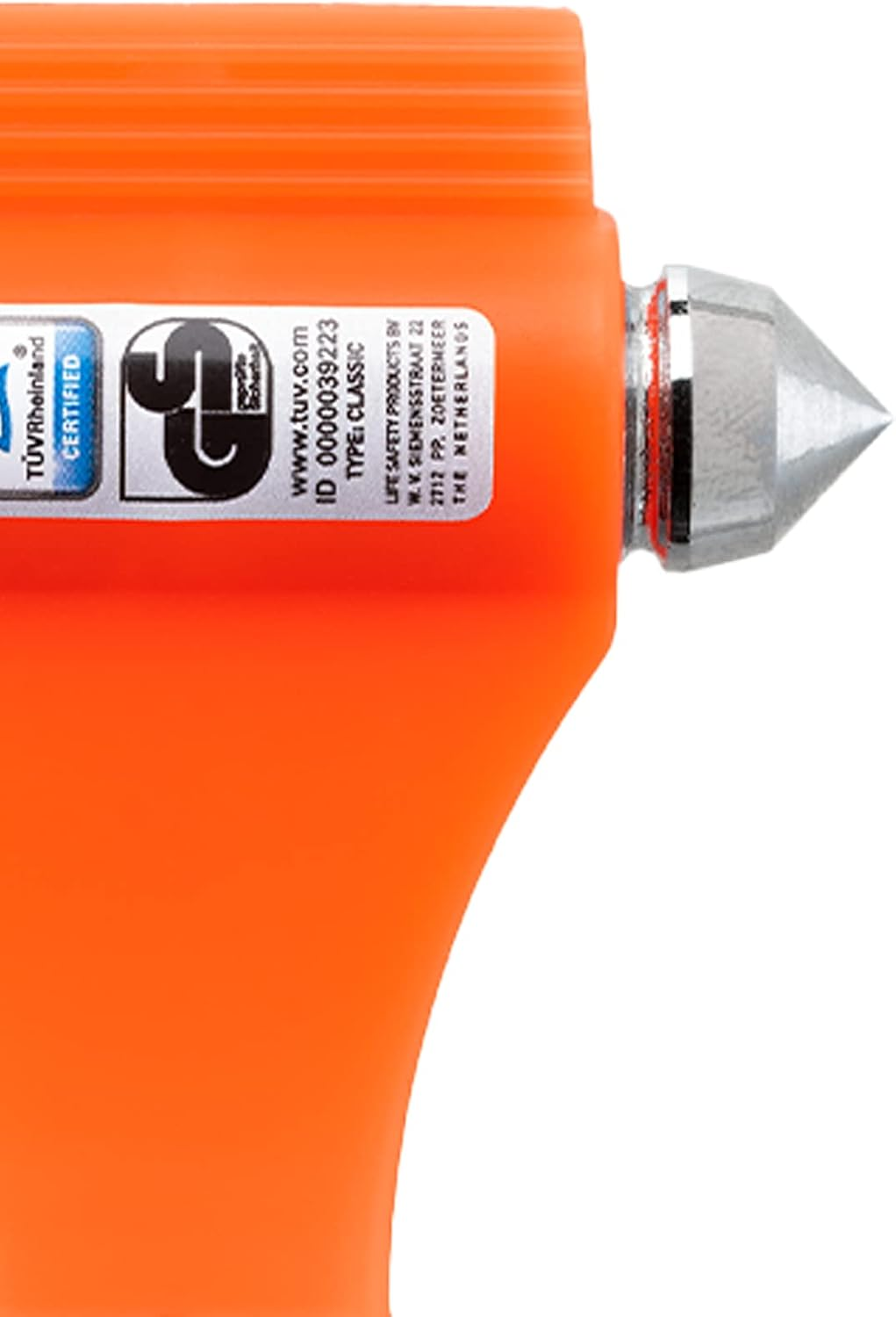 Lifehammer Brand Safety Hammer - the Original Emergency Escape and Rescue Tool with Seatbelt Cutter, Made in the Netherlands image number 5