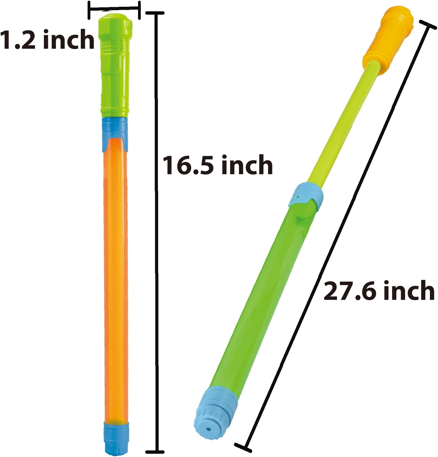 Joyin Toy 6 Pack Super Water Blaster 16.5'' Summer Water Soaker Water Gun Swimming Pool Game Beach Sand Water Fight Toys image number 4