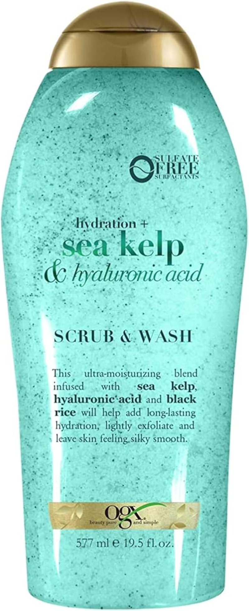 Hydration + Sea Kelp & Hyaluronic Acid Exfoliating Body Scrub, 577Ml image number 1