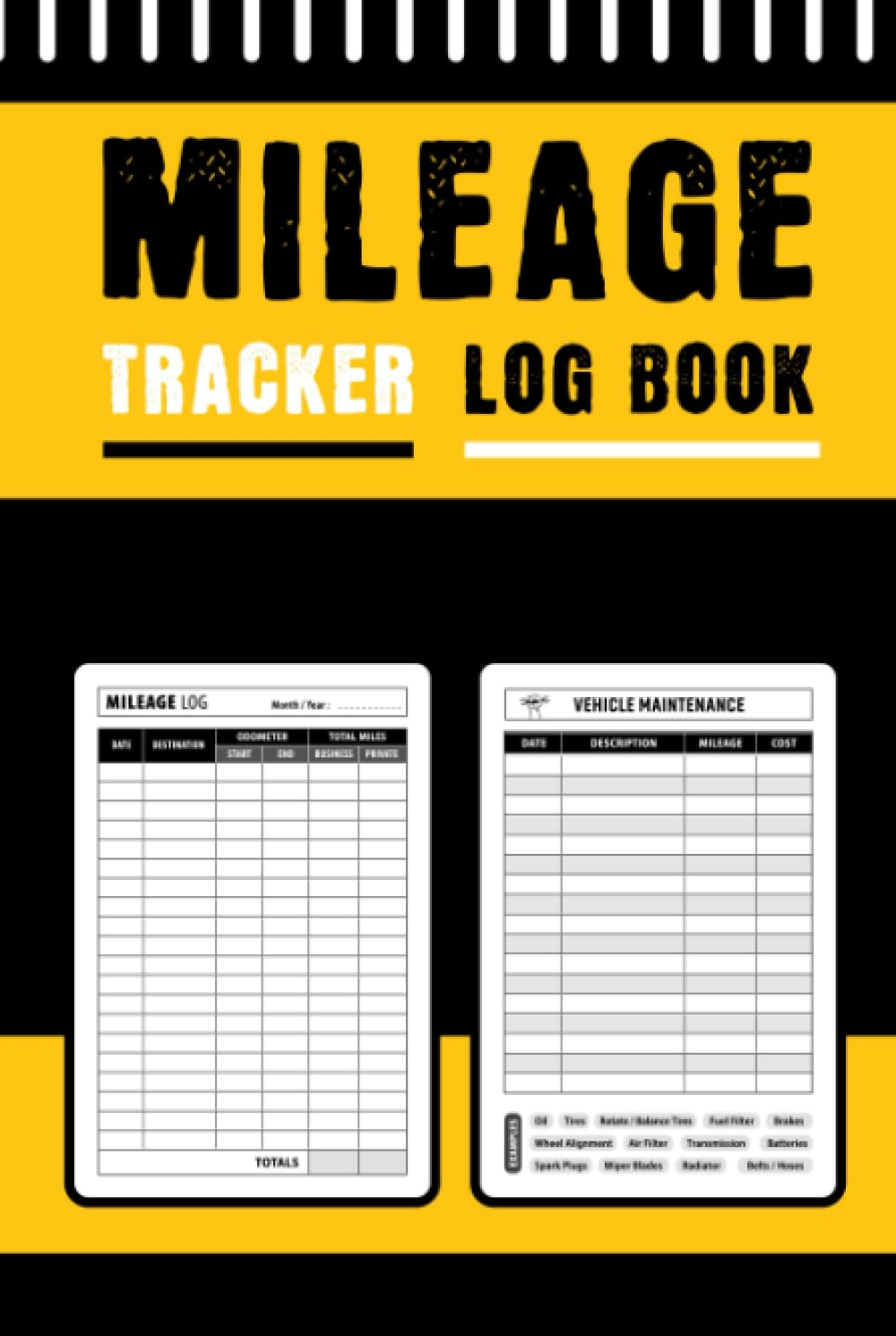 Mileage Tracker Log Book: Small Size Vehicle Mileage Logbook for Car Taxes, Perfect for Self-Employed, Business or Personal Drivers. image number 1