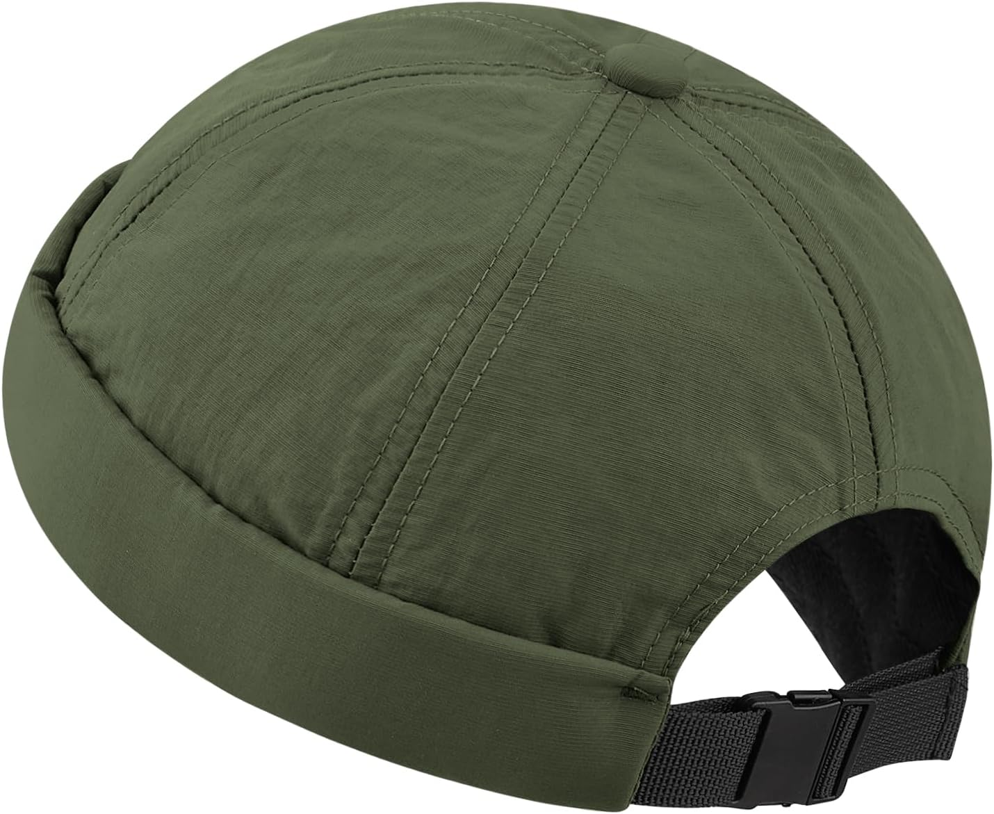 Clakllie Lightweight Docker Hat Brimless Hats Quick Dry Beanie Skull Cap Water Resistant Rolled Cuff Retro Sailor Cap