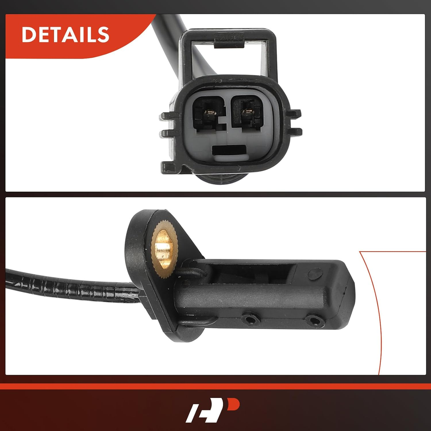 A-Premium ABS Wheel Speed Sensor for Volvo S60 S80 V70 XC70 99-09 Front Right Passenger Side image number 3