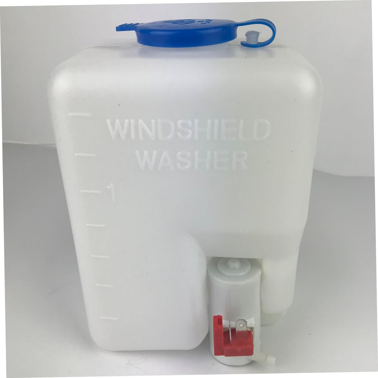 Cabilock Windshield Washer Fluid Reservoir Windshield Fluid Reservoir Bottle Kit 1.5L 12V with Pump for Windscreen Cleaning Compatible with Most Vehicles Automotive Replacement Part image number 2