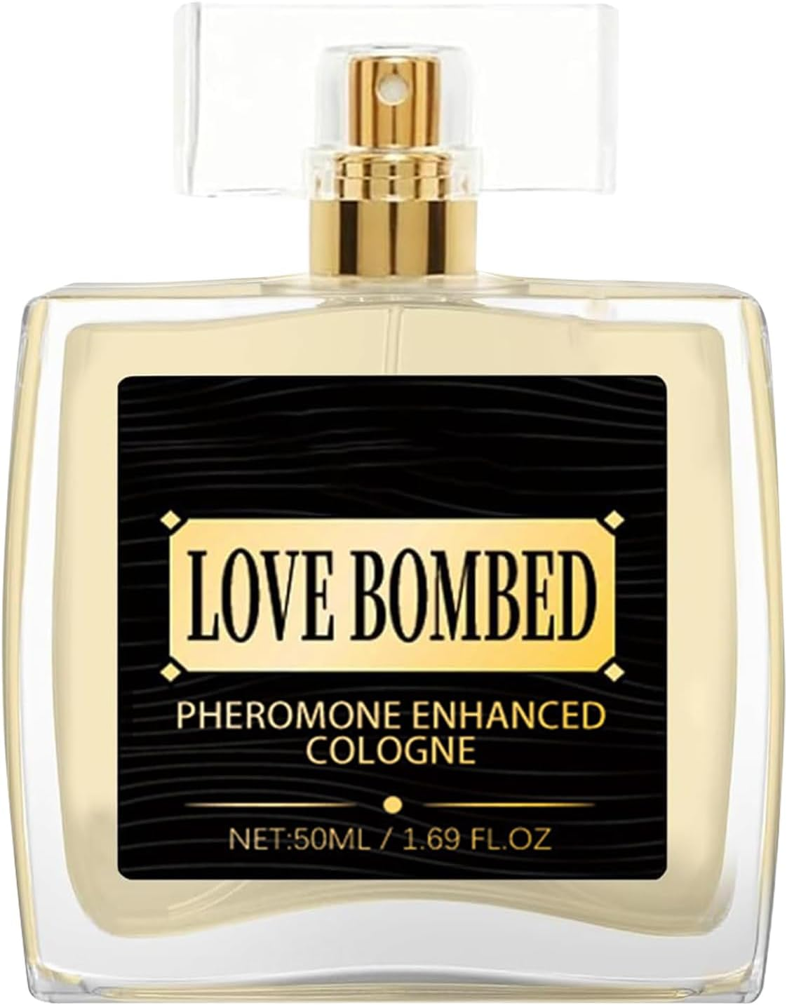 Love Bombed Cologne - Pheromone Cologne for Men, Love Bombed Cologne for Men, Enhanced Scents Pheromone Perfume, Long-Lasting Pheromones Scent Spray, Hypnosis Cologne Fragrances for Men (50ML)