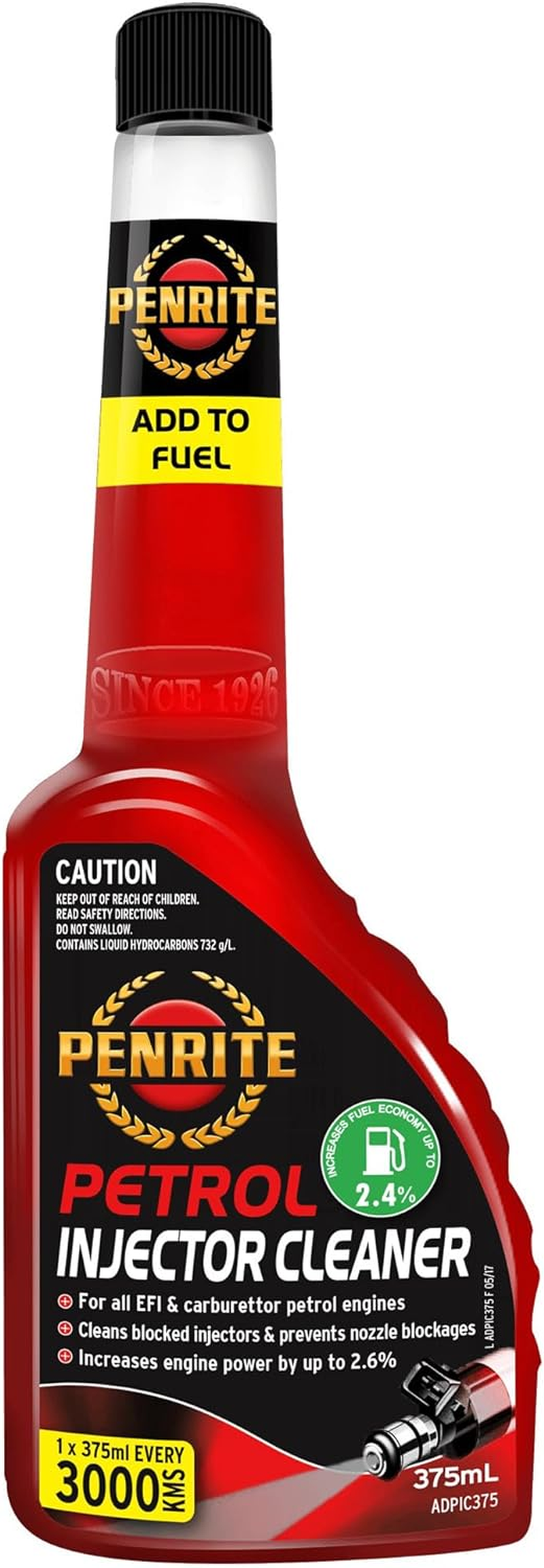 Penrite Petrol Injector Cleaner Additive 375 Ml
