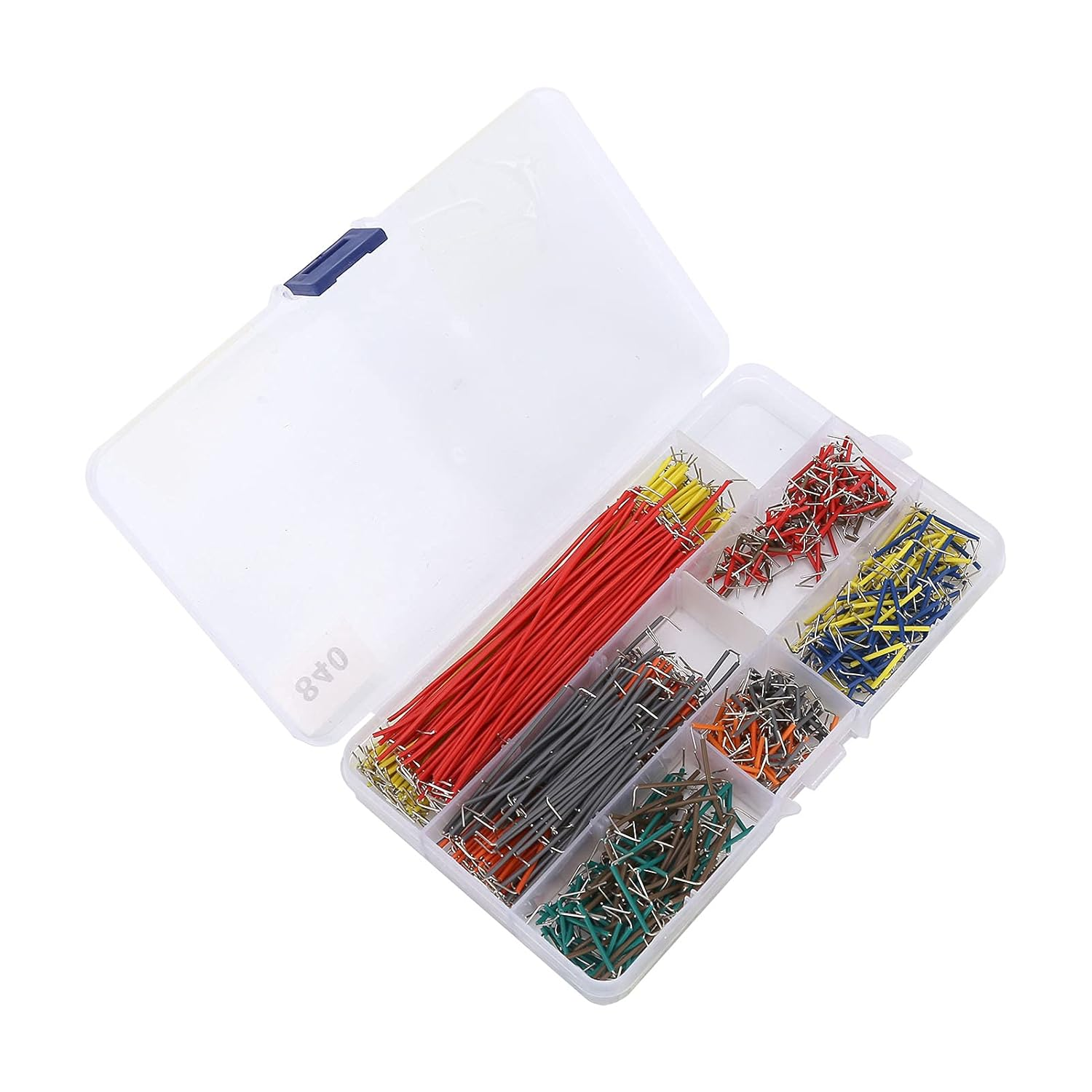 Haofy Conductive Jumper Wire Kit - 840Pcs Colorful Pins for Electronic Components, Computers, and PCB Engineering Projects image number 6