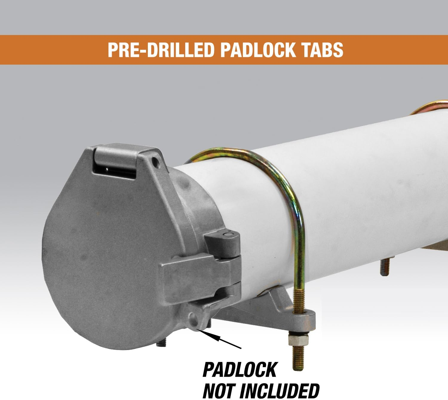 Buyers Products CC800 PVC Conduit Carrier Kit, 8 Inch Diameter, White image number 1