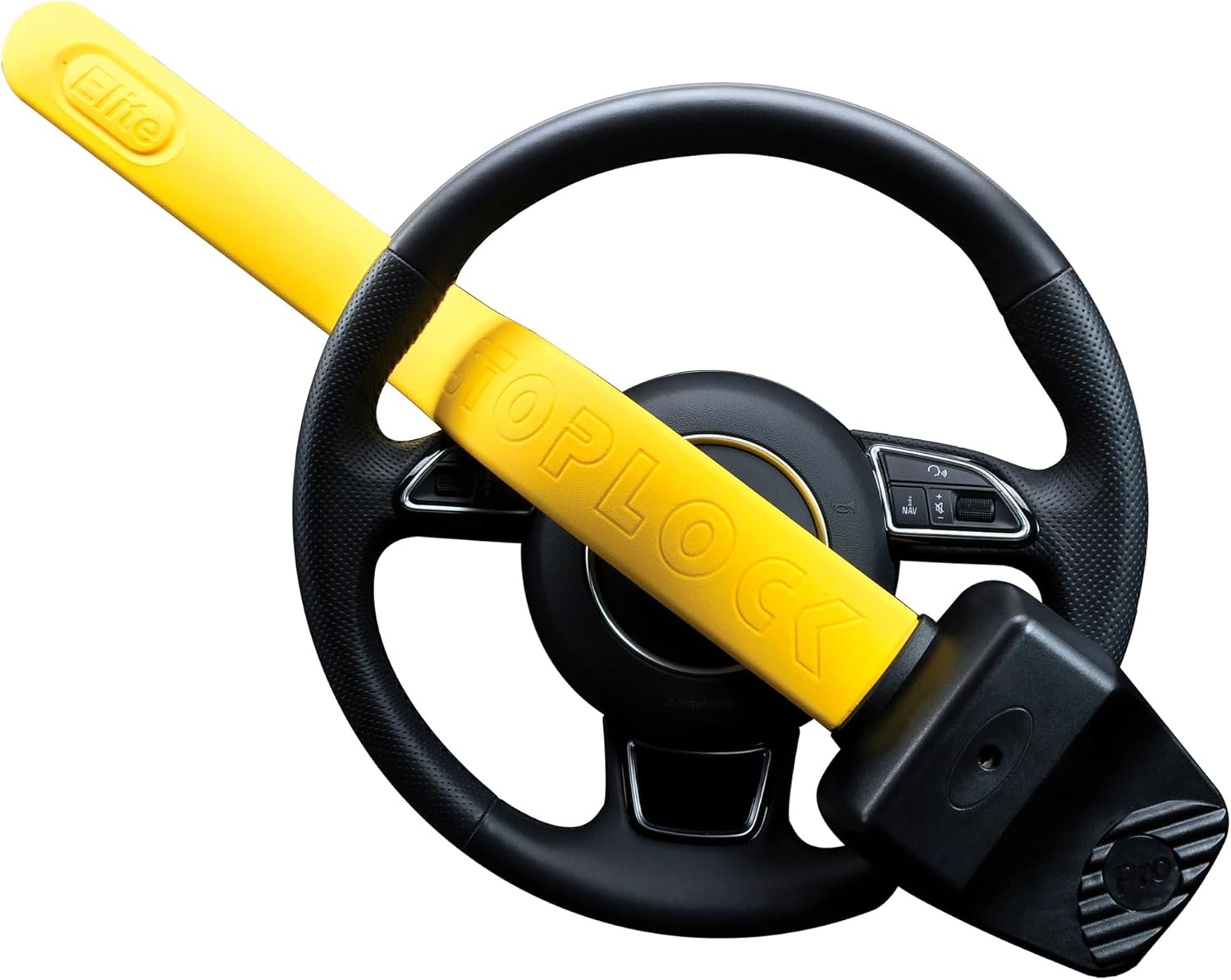 Stoplock 'Pro Elite' - Steering Wheel Lock for Cars - Secure Anti-Theft Device W/Keys image number 6