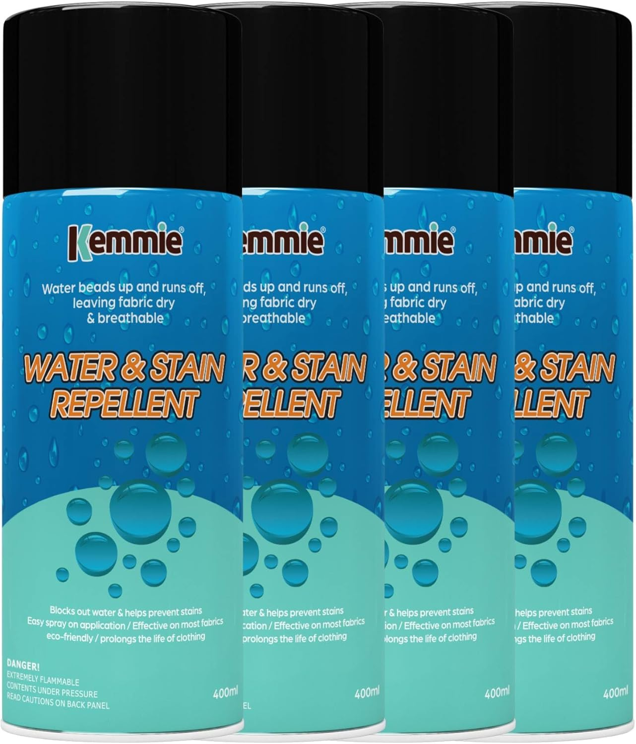 4X 212G Water Proof Stain Repellent - Hydrophobic Protective Spray - Fabrics Hats image number 2