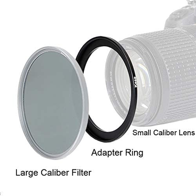 52Mm-58Mm Step up Ring [ 52Mm Lens to 58Mm Filter], FANZR Camera Lens Filter Adapter Ring Lens, Premium Aluminum (2 Packs) image number 4