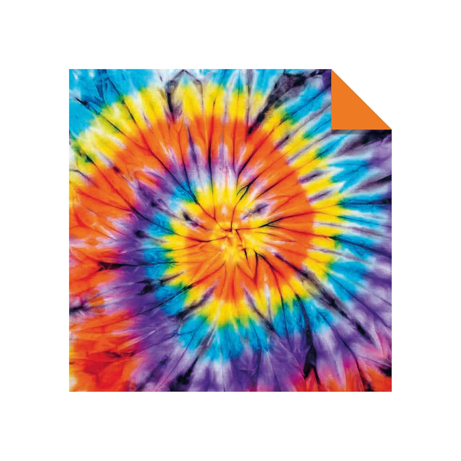 Origami Paper 300 Sheets Tie-Dye Patterns 4" (10 Cm): Tuttle Origami Paper: High-Quality Double-Sided Origami Sheets Printed with 12 Different Designs image number 5