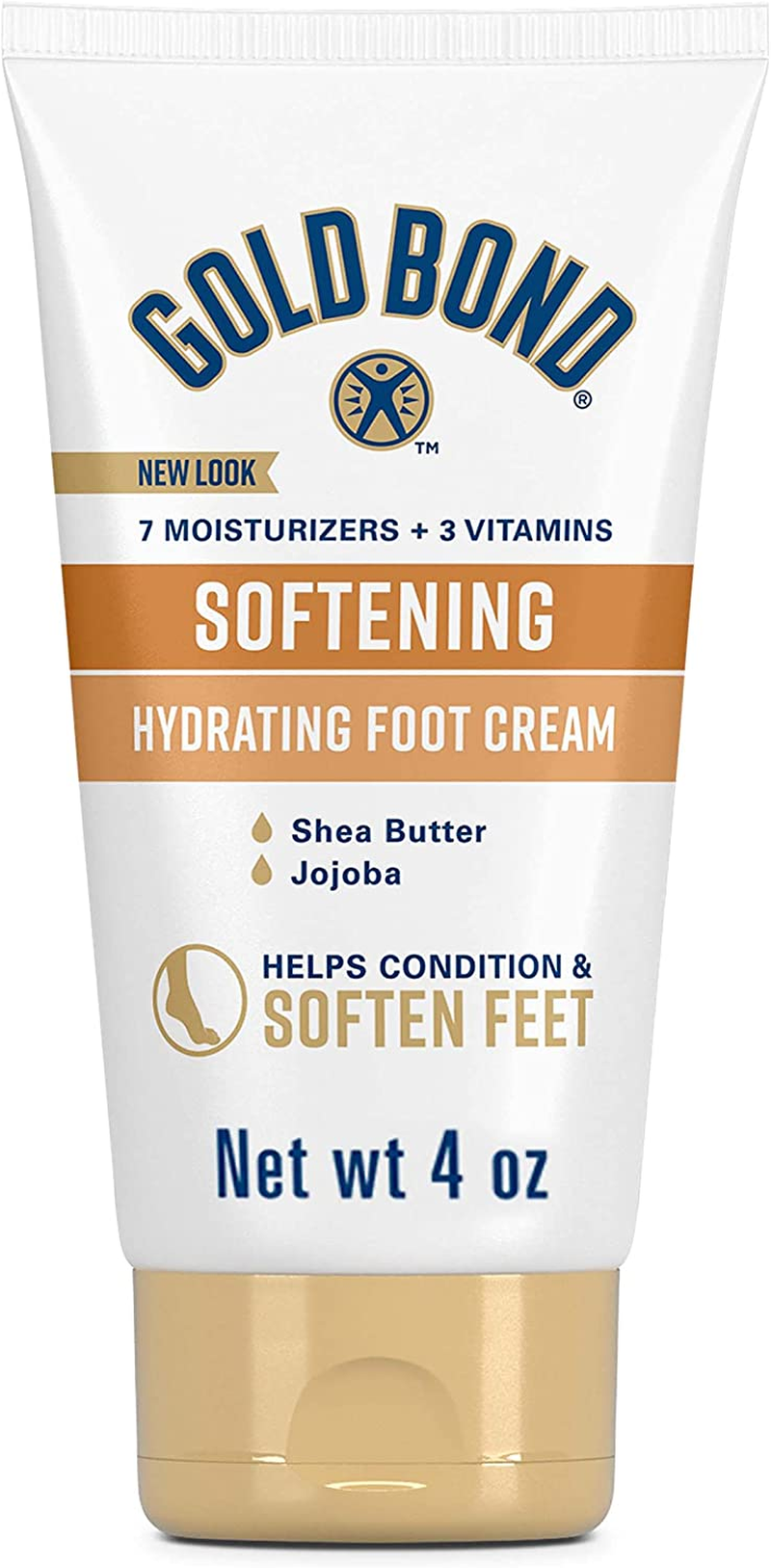 Gold Bond Ultimate Softening Foot Cream with Shea Butter, 4 Ounce image number 2