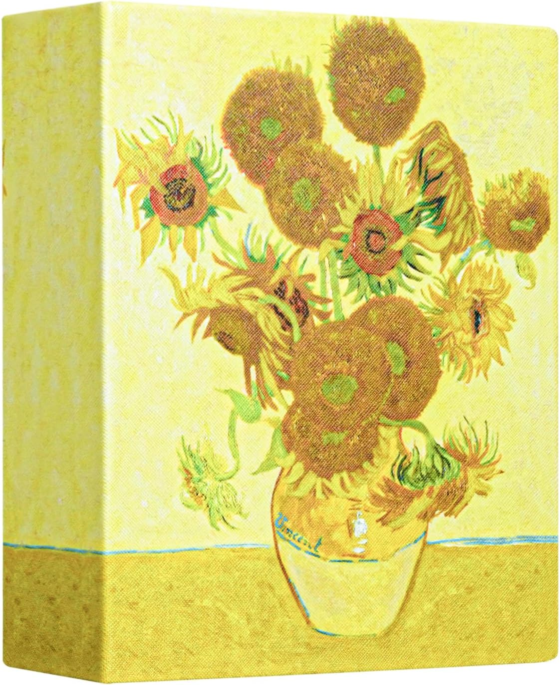 Photo Album 4X6 with 200 Pockets, Small Picture Album with Premium Leather Album Cover, Slip-In Mini Picture Book for Family Wedding Anniversary Baby Vacation Pictures, Starry Night