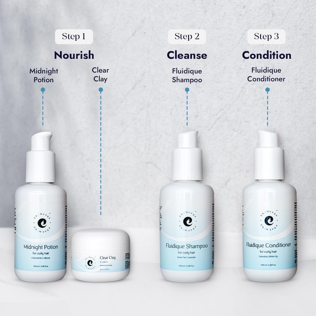 Clear Clay &ndash; Curly Hair Mask (50 ML) image number 1