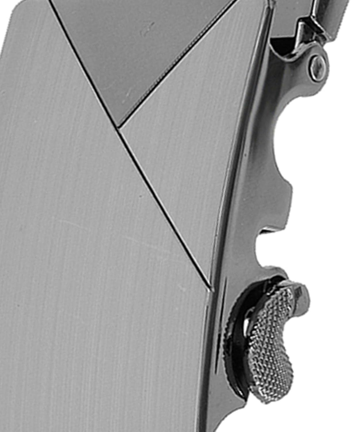 Colaxi 2Pcs Fashion Mens Alloy Ratchet Belt Buckle Automatic Slide Buckle Replacements Business Causal for 3.5Cm Leather Belt Waistband Accessories image number 2