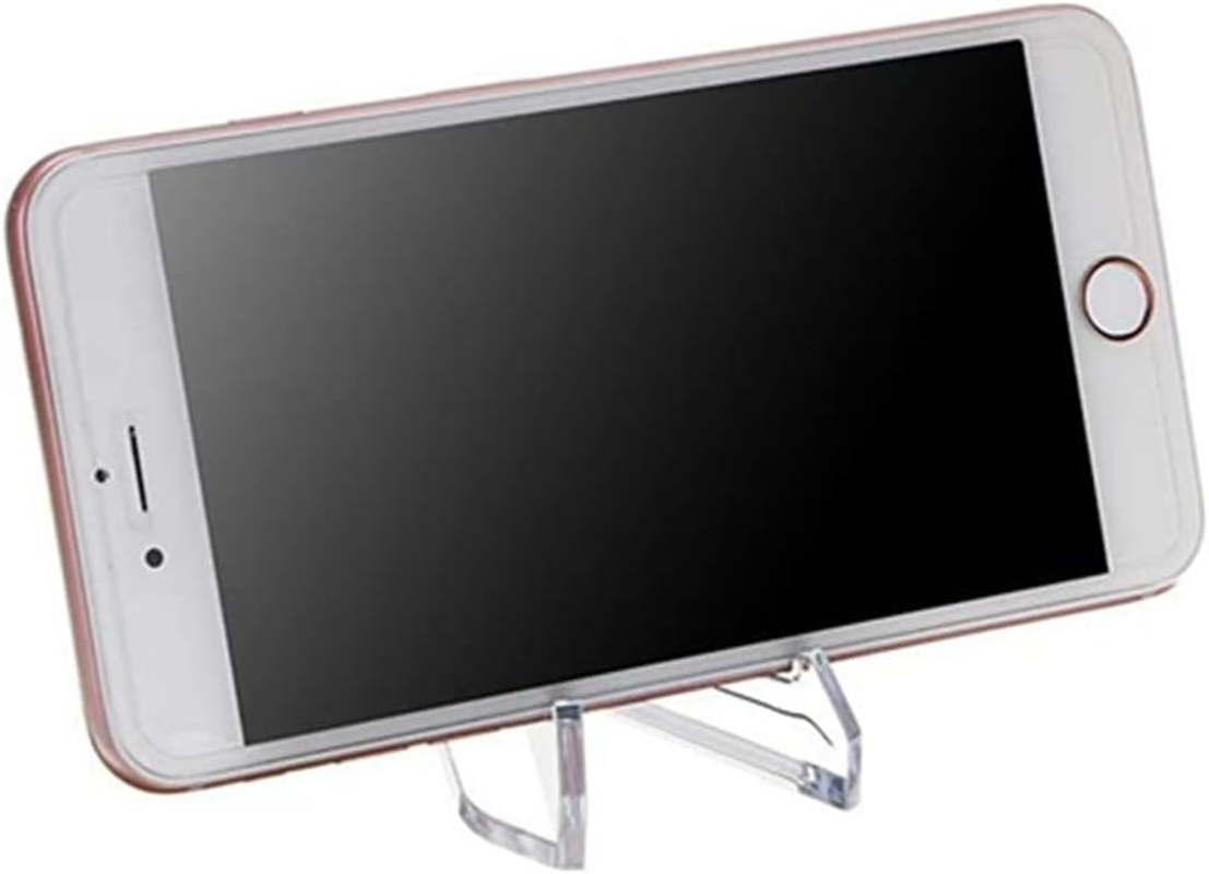 30Pack Mini Acrylic Easel Stands - Card Stands, Coin Display Stand, Multifunctional Display Holder image number 1