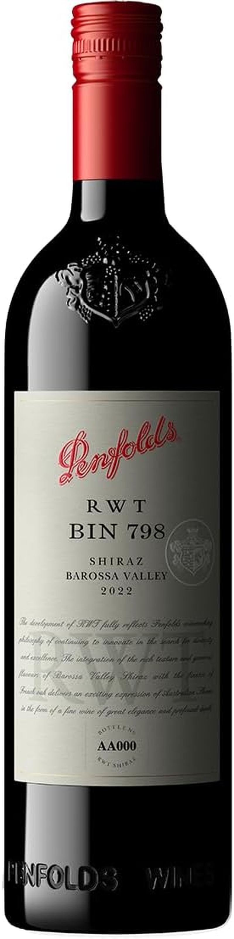 Penfolds RWT Shiraz 2022 750Ml