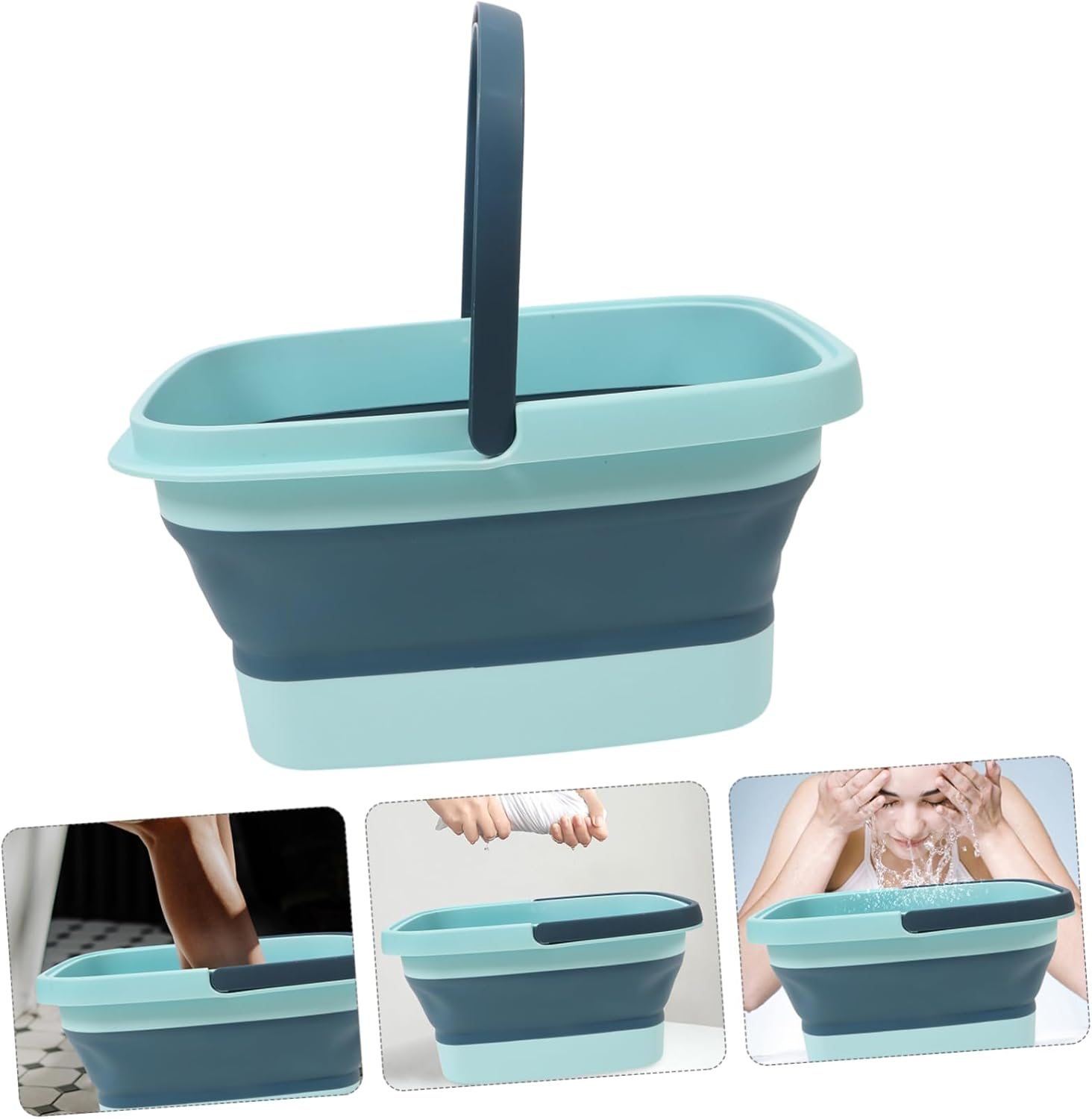 VINTORKY Portable Boys and Girls Foot Massager Spa Bath Basin Spar Bath Massager image number 4