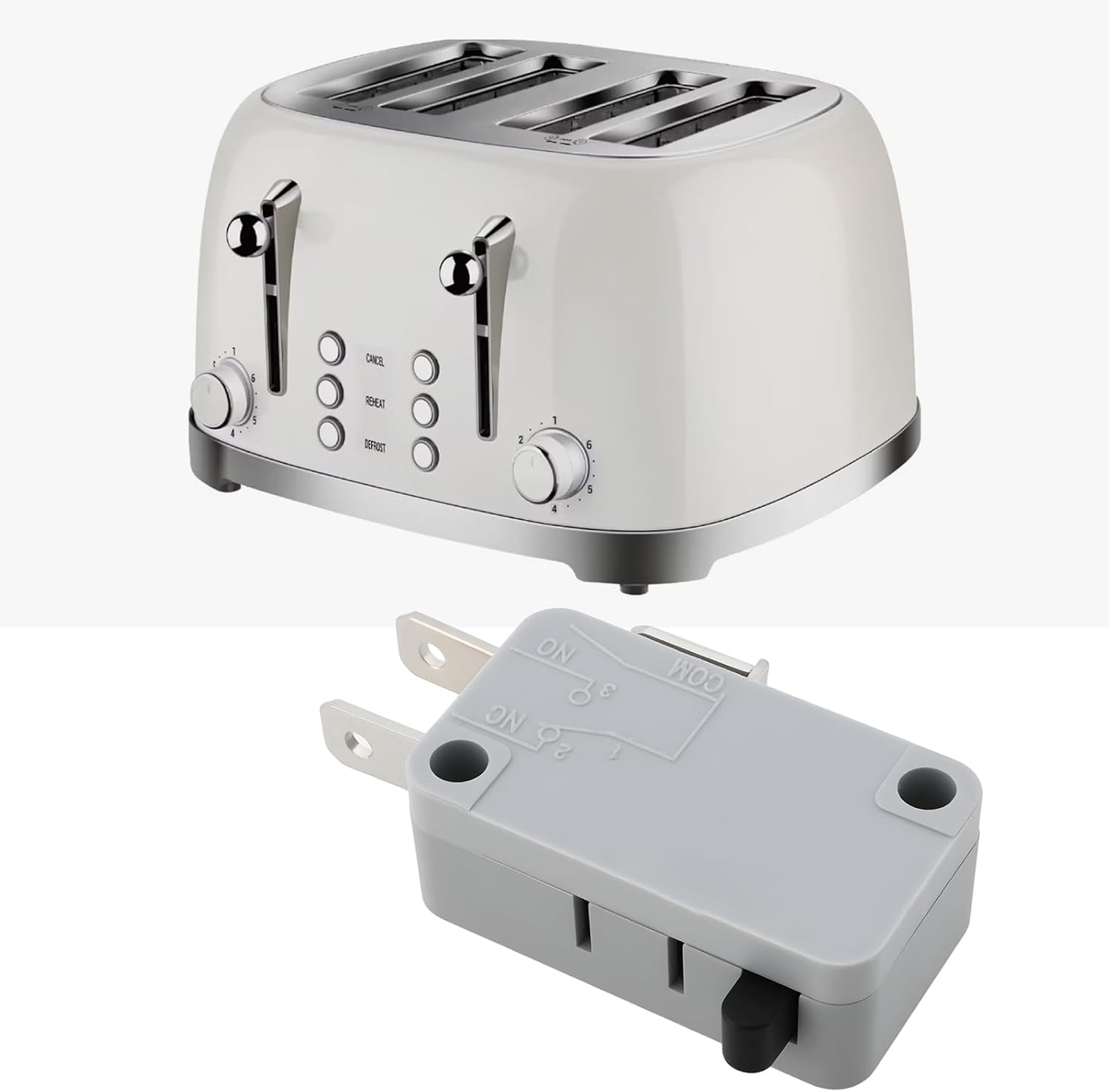 Emsea 3Pin Micro Switch TMSW2-2-1 25A 84VDC for Automobile Home Appliances image number 2