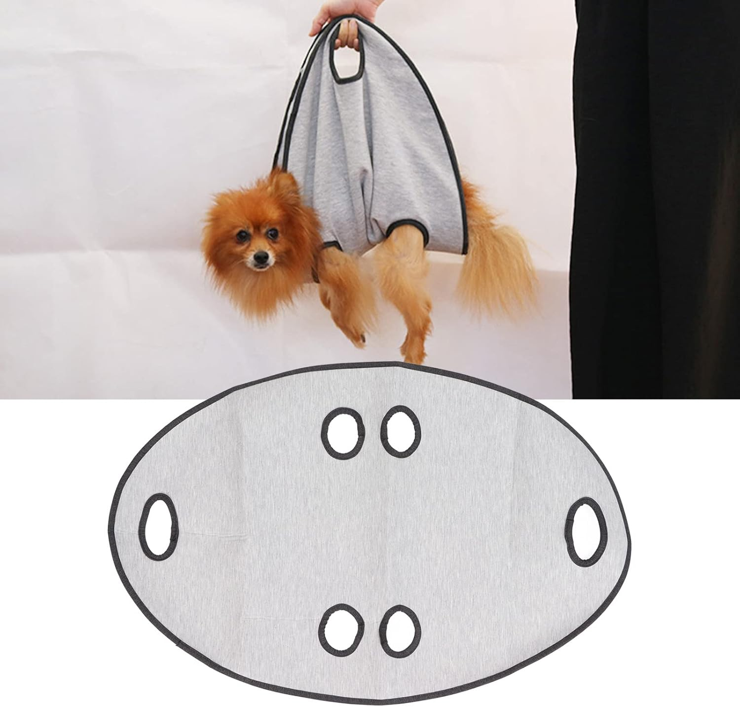 EVTSCAN Dog Lift Belt Soft Breathable Full Body Auxiliary Pet Support Sling Harness for Cat Puppy image number 3