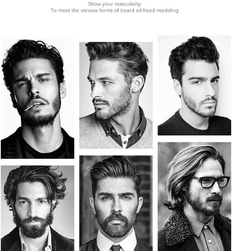 Chilvure Universal Boar Bristle Beard Brush, Anti-Static Styling Wooden Hair Brush for Men&Women, Perfect for Hair&Beard Care Men'S Grooming Straightens Promotes Growth Works with Beard Oil and Balm Beard Kits - Red image number 3