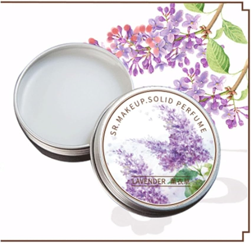 FUWIND 5 Pcs Women Solid Perfume Portable Solid Balm Long-Lasting Fragrances Elegant Female Solid Perfumes(Cherry Blossoms) image number 6