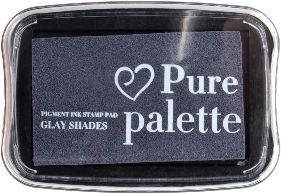 Craft County Pigment Ink Stamp Pad &ndash; Ideal for Stamping, Scrapbooking, and Craft Projects &ndash; Silver (Large) image number 5