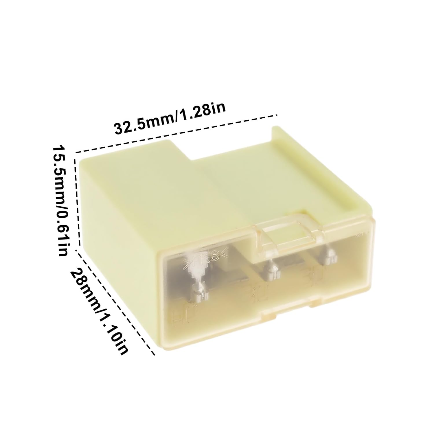 Emsea 1Pc 60/30/30Amp Car Fuse Fusible Link 24370-C9904 24370C9904 Compatible with Nissan Leaf 2014-2022 NV200 2014-2020 image number 1