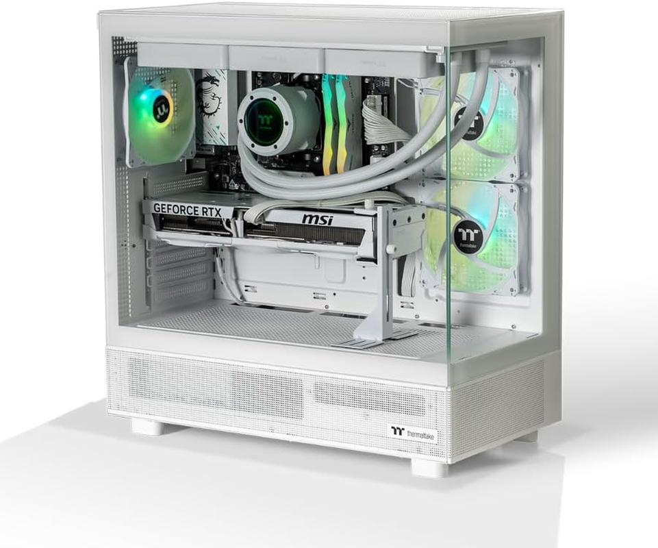 Thermaltake Gaming System Horizon Xtreme V2 Snow Edition - AMD 7800X3D / RTX 5080/ B650 Wifi/ 32GB Ram/View 270 ARGB Snow, CA-4Q2-00D6WA-A2 image number 6