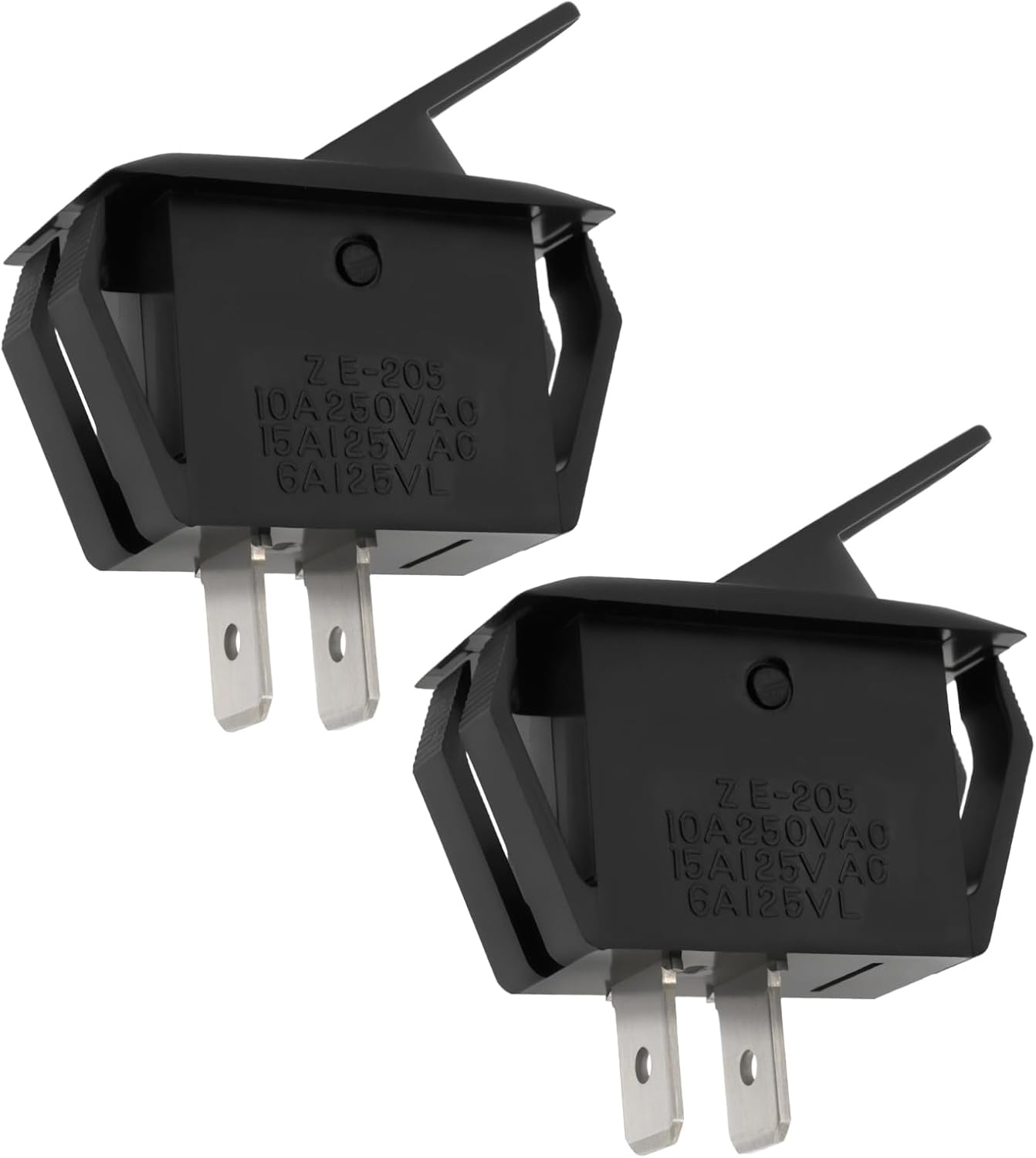 Emagtech 2Pcs 2Pin 250VAC Furnace Interlock Door Switch 0130M00243 B1370818 Compatible with Goodman Compatible with Amana image number 6