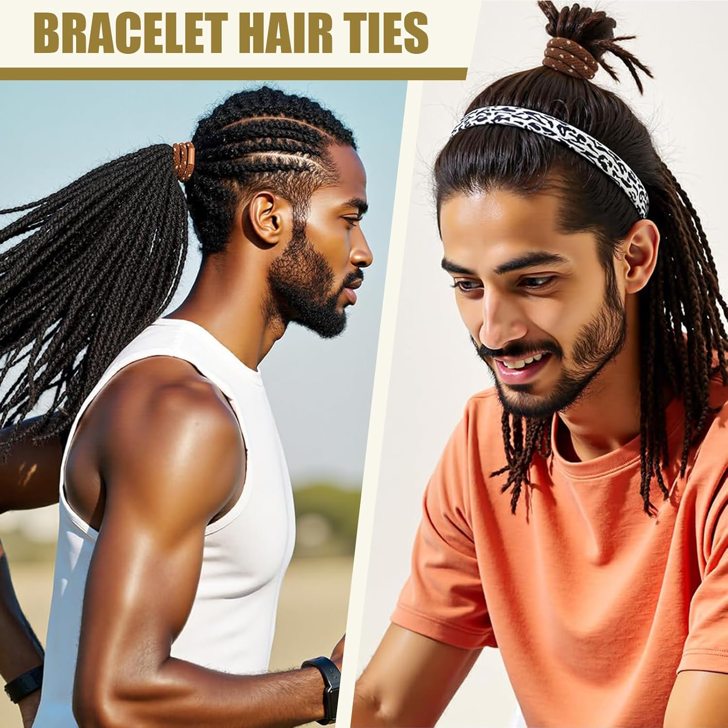 Evadollina Hair Ties Ladies, 12 Pieces Hair Accessories, Hair Tie, Hair Bands, Braided Headbands, Scrunchies, Hair Tie Bracelet, Hair Ornaments Ladies, Christmas image number 5